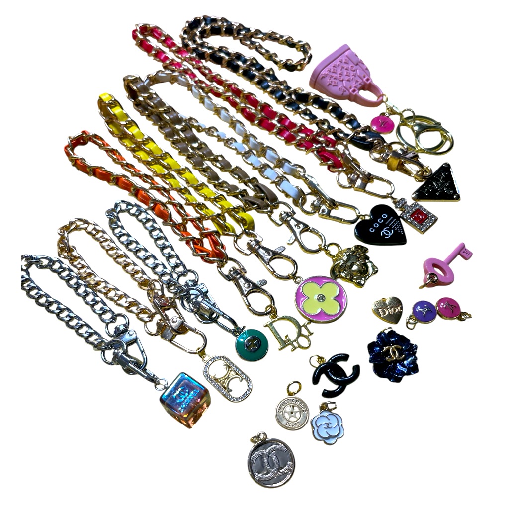 Luxury Charms And Zipper Pulls! Chanel, Gucci, Lv, Dior, Versace And More!
